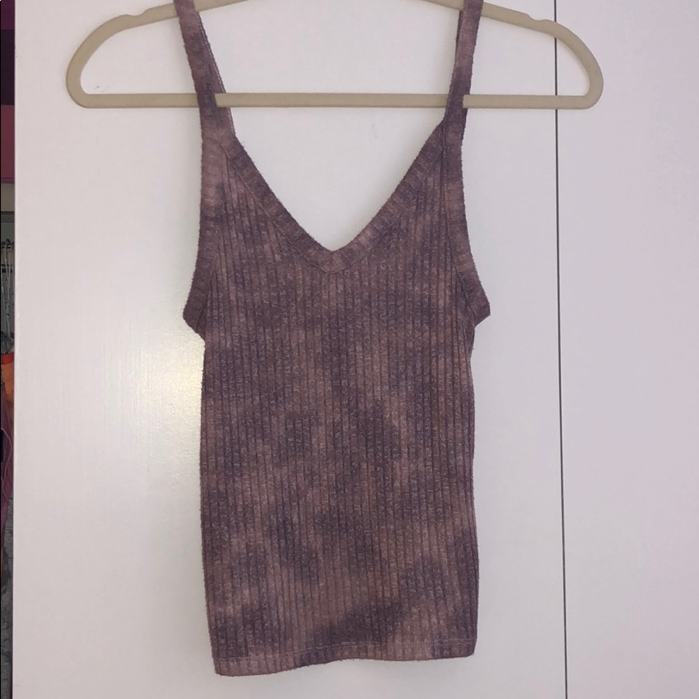 AE Purple Tye Dye Tank Top